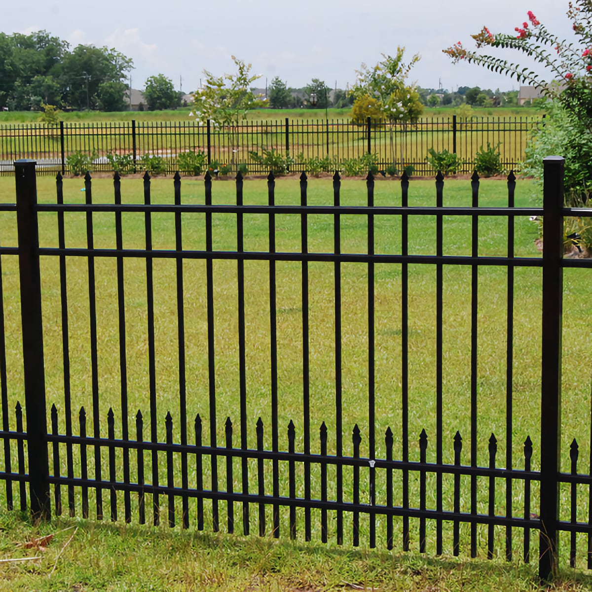 a photo of this fence