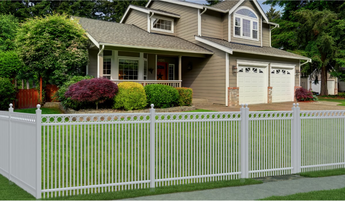 a photo of this fence