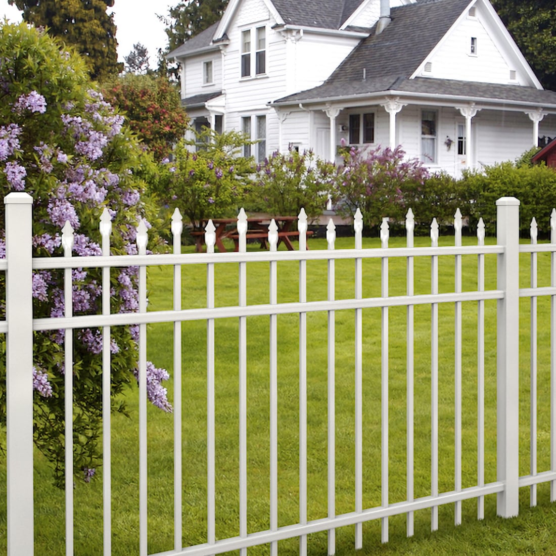 a photo of this fence